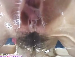 Milfs hairy pussy is wet and ready