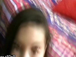 Asian Stepdaughter Sucking On My Cock