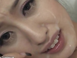Ami Matsuda begs for cum on her face!