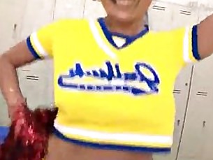 Cheerleader Yui Aoyama Fuck in Locker Room (Uncensored JAV)